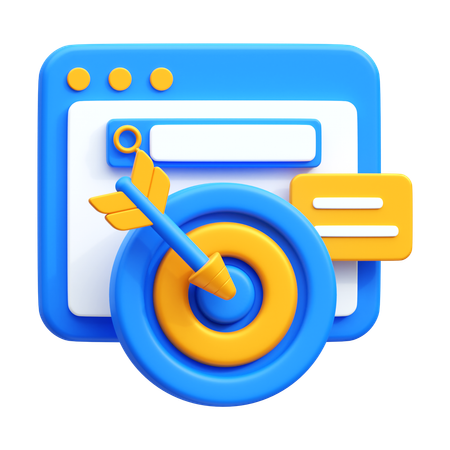 Website Optimization  3D Icon