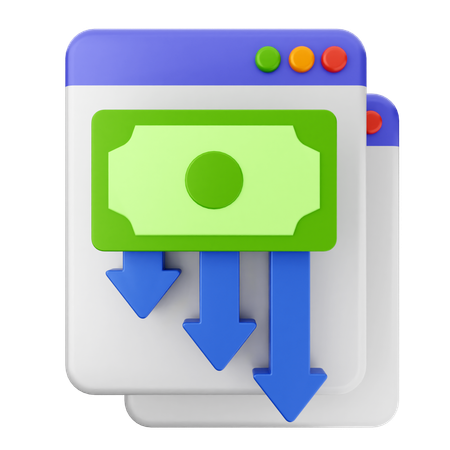 Website Payment  3D Icon