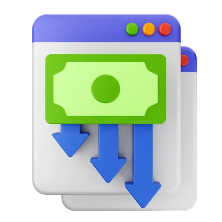 Website Payment  3D Icon