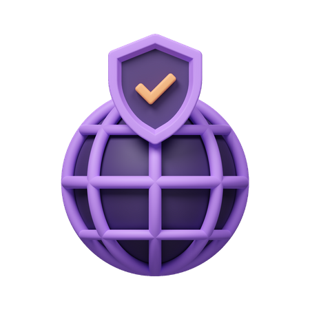Website Protection 3D Icon
