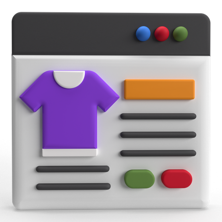 Website Sale  3D Icon