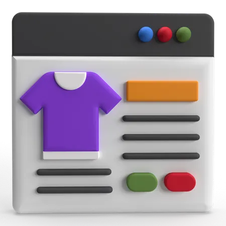 Website Sale  3D Icon
