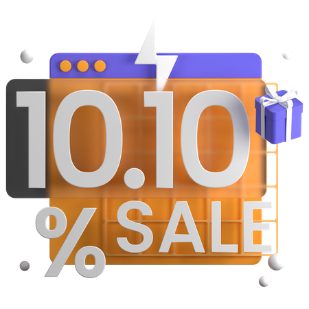 Website Sale 3D Icon