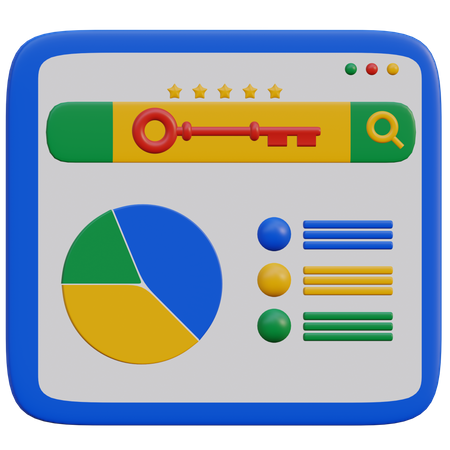 Website Security Analysis  3D Icon