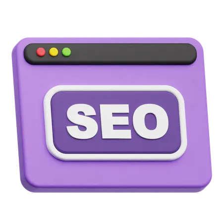 Website Seo  3D Icon