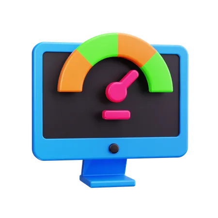 Website Speed  3D Icon