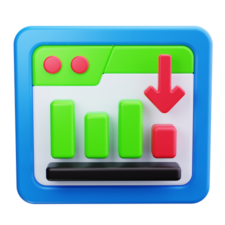 Website Traffic  3D Icon