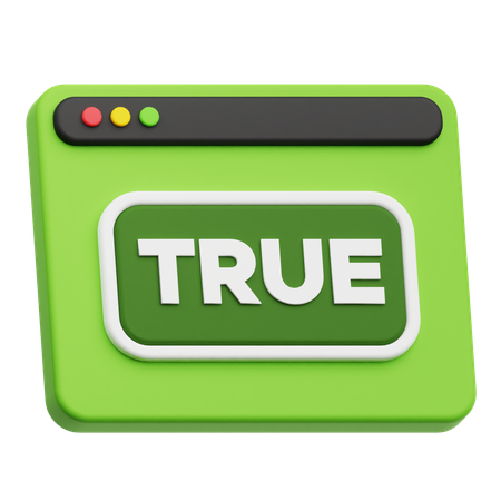 Website wahr  3D Icon