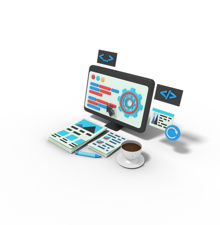 Website Under Maintenance  3D Icon