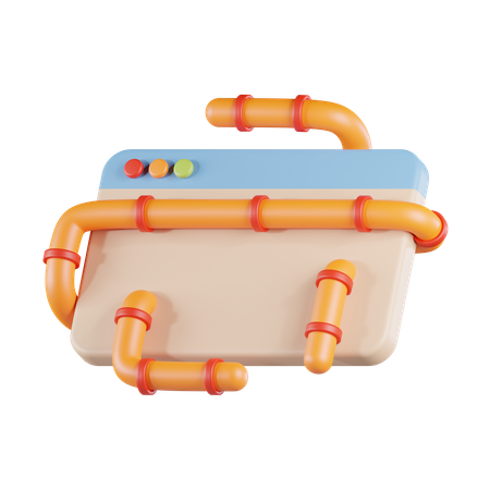 Website Worm  3D Icon