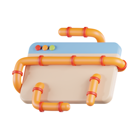 Website Worm  3D Icon