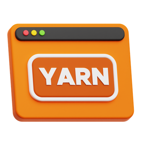 Website Yarn  3D Icon
