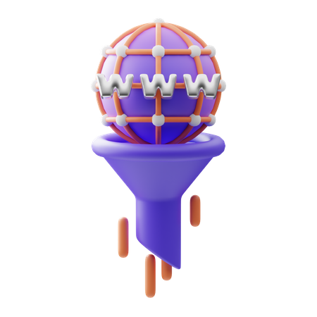 Websuchfilter  3D Icon