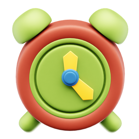 Wecker  3D Icon