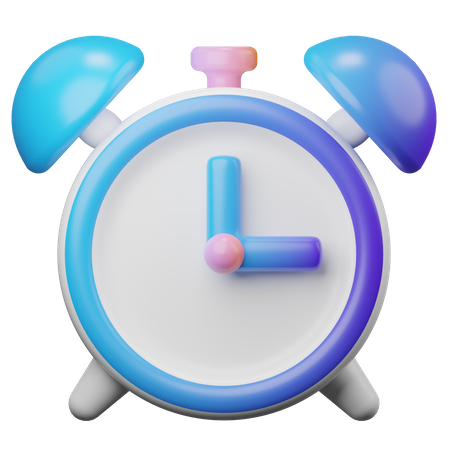 Wecker  3D Icon