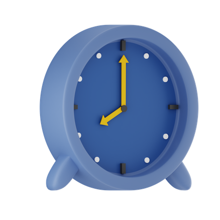 Wecker  3D Icon