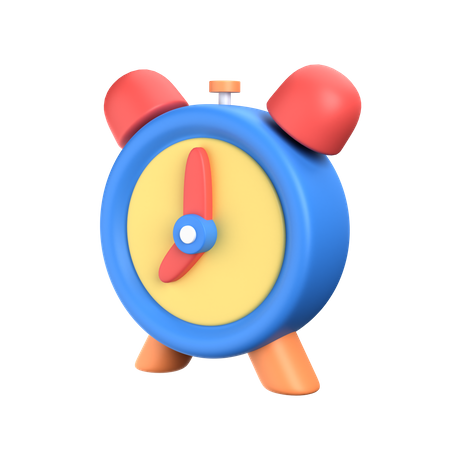 Wecker  3D Icon