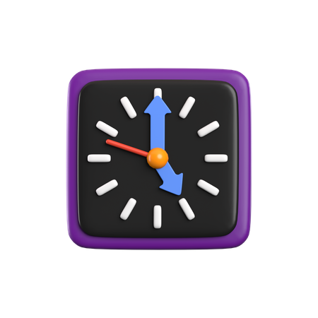 Wecker  3D Icon