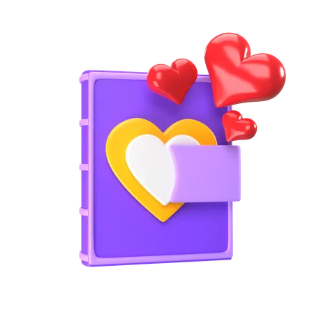 Wedding Album  3D Icon