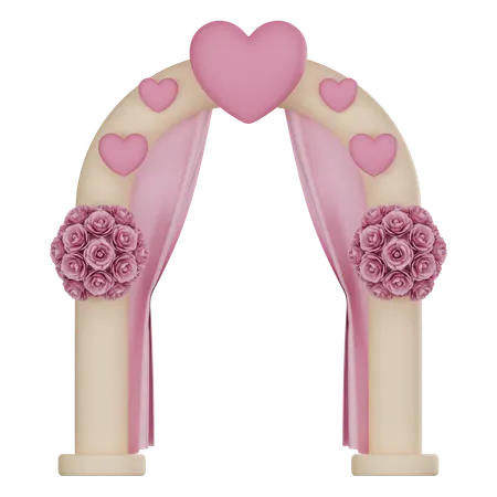 Wedding Arch  3D Icon