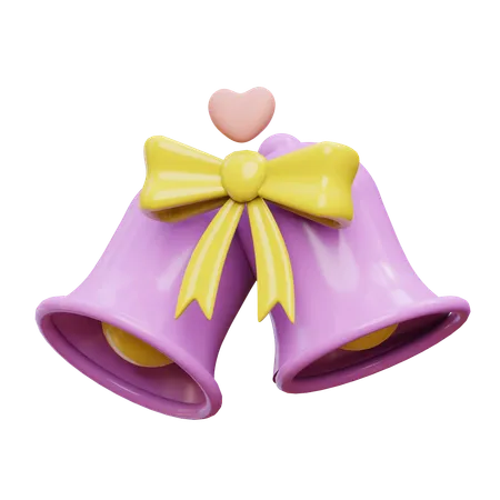 Wedding Bell  3D Icon