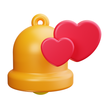 Wedding Bell  3D Icon