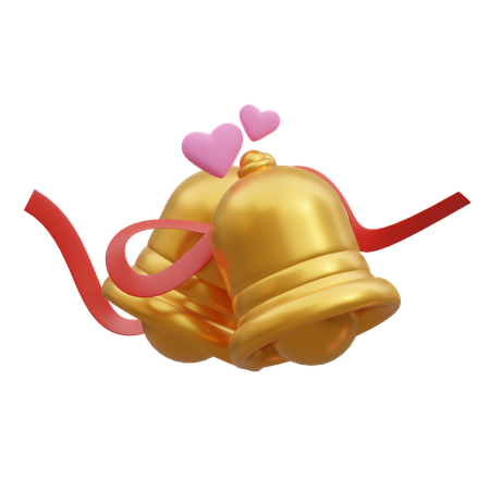 Wedding Bell  3D Icon