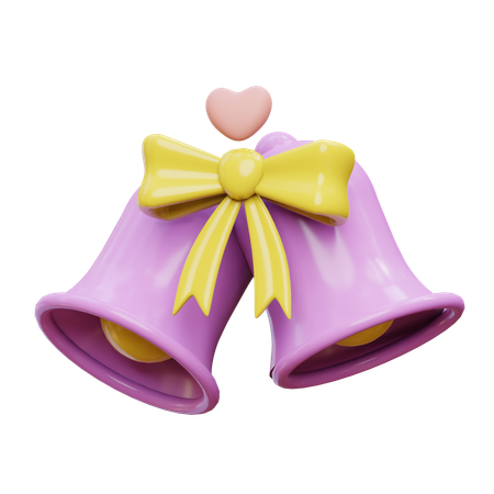 Wedding Bell  3D Icon