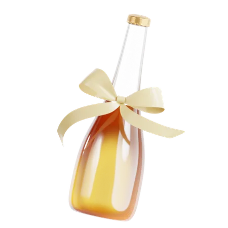 Wedding Bottle  3D Icon