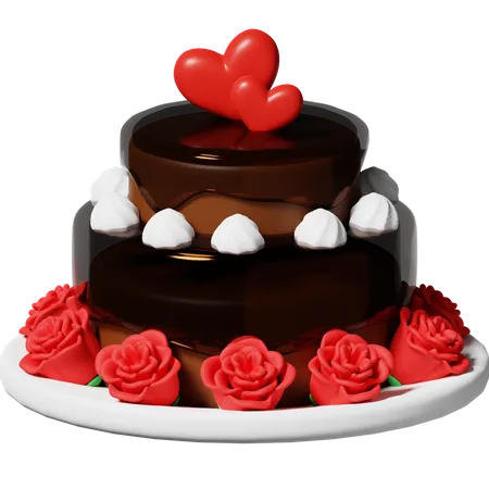 Wedding Cake  3D Icon