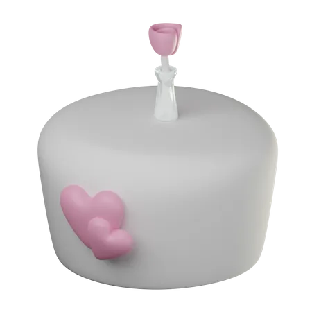 Wedding Cake  3D Icon