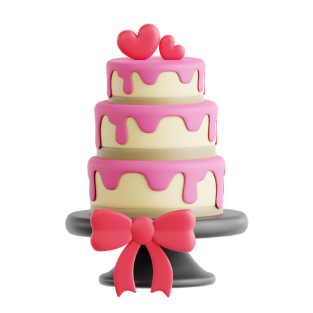 Wedding Cake  3D Icon