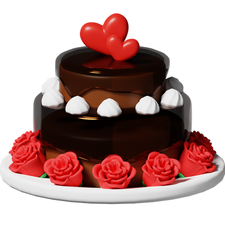 Wedding Cake 3D Icon