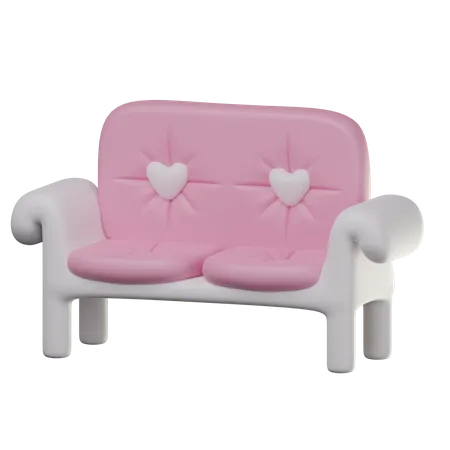 Wedding Chair  3D Icon