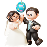 3d wedding dance emoji