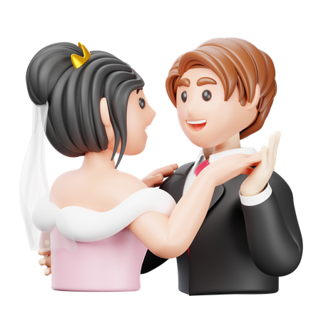 Wedding Dance  3D Icon