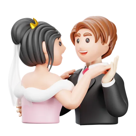 Wedding Dance  3D Icon