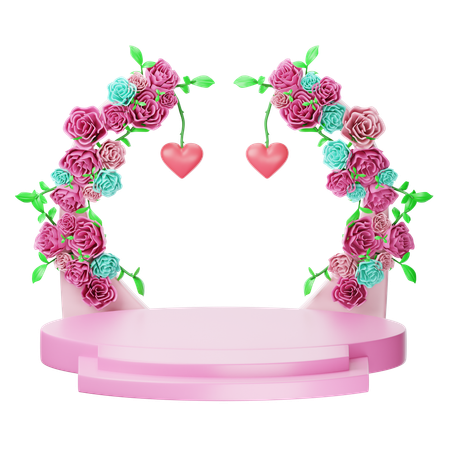 Wedding Decoration  3D Icon