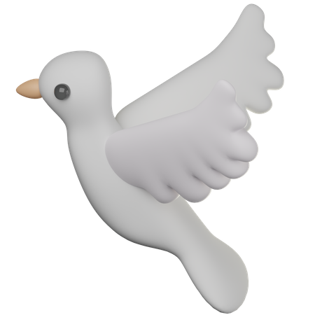 Wedding Dove  3D Icon