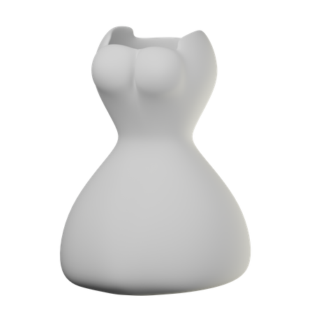 Wedding Dress  3D Icon