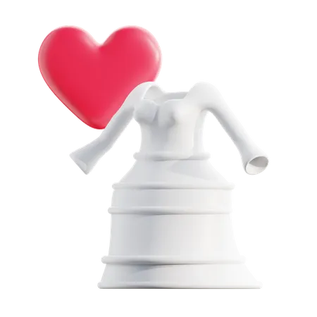 Wedding Dress  3D Icon