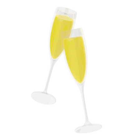 Wedding Drink  3D Icon