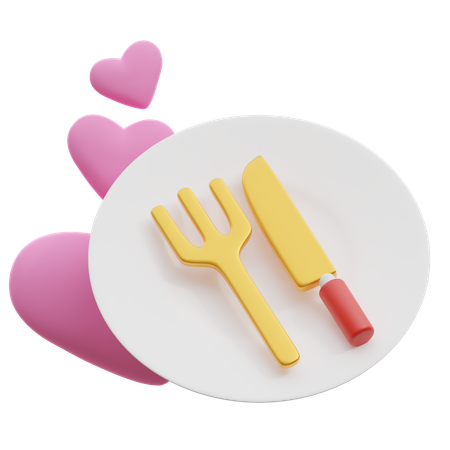 Wedding Food  3D Icon