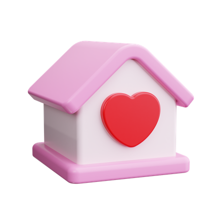 Wedding Home  3D Icon