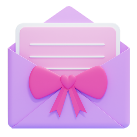 Wedding Invitation  3D Icon