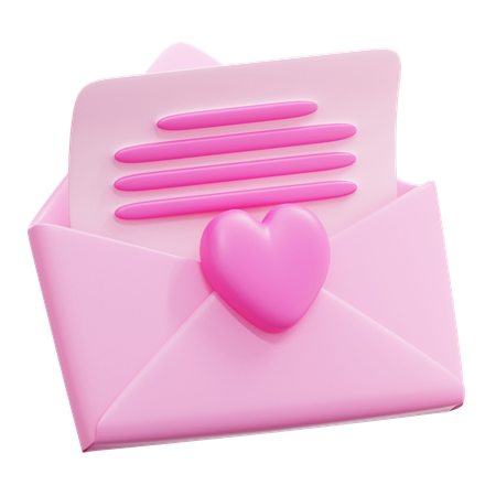 Wedding Invitation  3D Icon