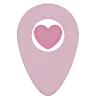 Wedding Map Pin