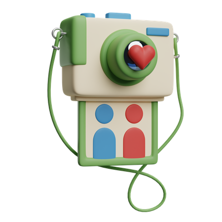 Wedding Photo  3D Icon
