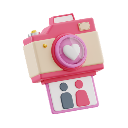 Wedding Photo  3D Icon