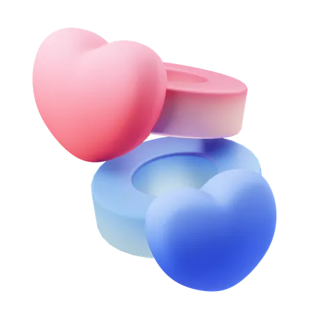 Wedding ring  3D Icon